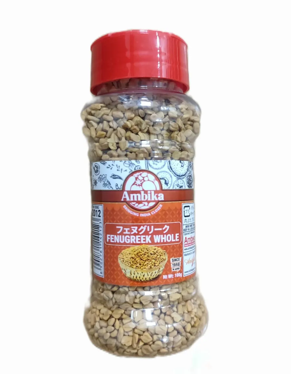 AMBIKA FENUGREEK WHOLE 100G